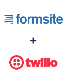 Einbindung von Formsite und Twilio