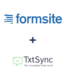 Einbindung von Formsite und TxtSync