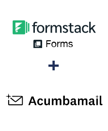 Einbindung von Formstack Forms und Acumbamail
