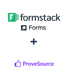 Einbindung von Formstack Forms und ProveSource