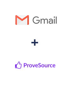 Einbindung von Gmail und ProveSource