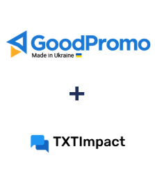 Einbindung von GoodPromo und TXTImpact