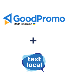 Einbindung von GoodPromo und Textlocal