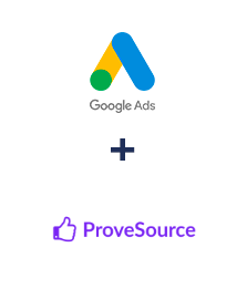 Einbindung von Google Ads und ProveSource