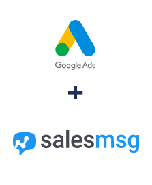 Einbindung von Google Ads und Salesmsg
