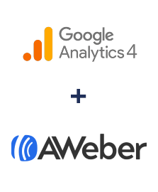 Einbindung von Google Analytics 4 und AWeber