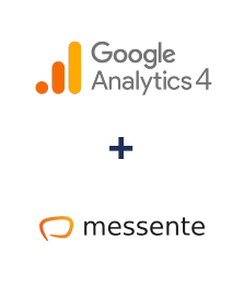 Einbindung von Google Analytics 4 und Messente
