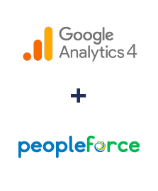 Einbindung von Google Analytics 4 und PeopleForce