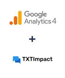 Einbindung von Google Analytics 4 und TXTImpact