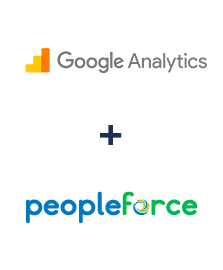 Einbindung von Google Analytics und PeopleForce