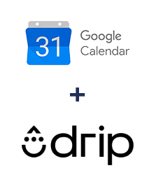 Einbindung von Google Calendar und Drip