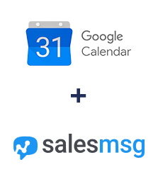 Einbindung von Google Calendar und Salesmsg