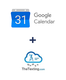 Einbindung von Google Calendar und TheTexting