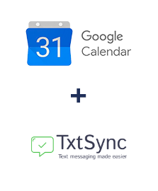 Einbindung von Google Calendar und TxtSync
