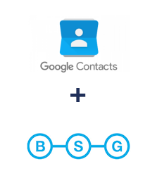 Einbindung von Google Contacts und BSG world