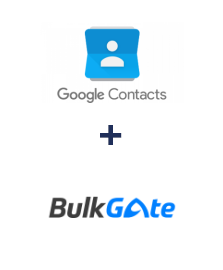 Einbindung von Google Contacts und BulkGate