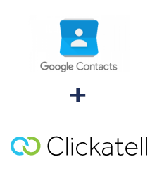 Einbindung von Google Contacts und Clickatell