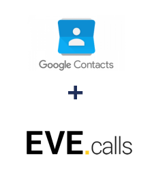 Einbindung von Google Contacts und Evecalls