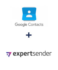 Einbindung von Google Contacts und ExpertSender