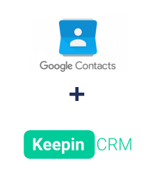 Einbindung von Google Contacts und KeepinCRM