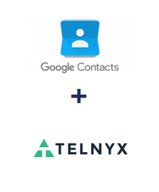 Einbindung von Google Contacts und Telnyx