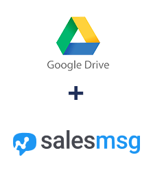 Einbindung von Google Drive und Salesmsg