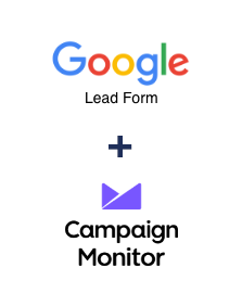Einbindung von Google Lead Form und Campaign Monitor
