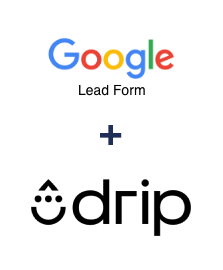 Einbindung von Google Lead Form und Drip
