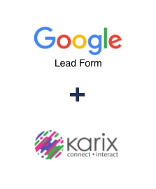 Einbindung von Google Lead Form und Karix