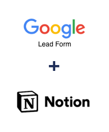 Einbindung von Google Lead Form und Notion