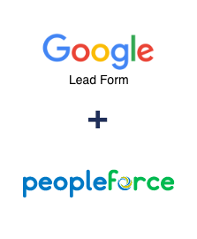 Einbindung von Google Lead Form und PeopleForce