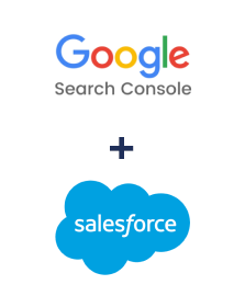 Einbindung von Google Search Console und Salesforce CRM