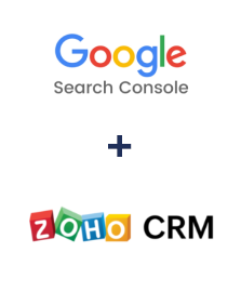 Einbindung von Google Search Console und ZOHO CRM