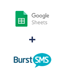 Einbindung von Google Sheets und Burst SMS