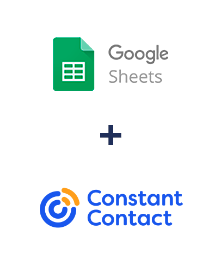 Einbindung von Google Sheets und Constant Contact