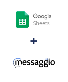 Einbindung von Google Sheets und Messaggio
