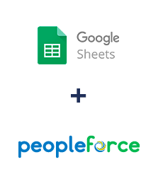 Einbindung von Google Sheets und PeopleForce