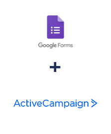 Einbindung von Google Forms und ActiveCampaign