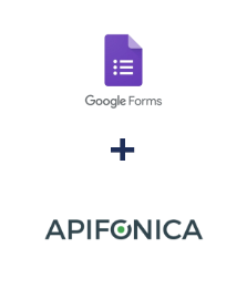 Einbindung von Google Forms und Apifonica