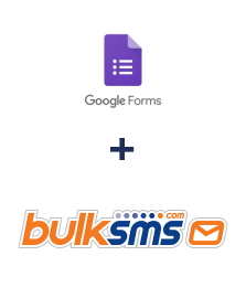 Einbindung von Google Forms und BulkSMS