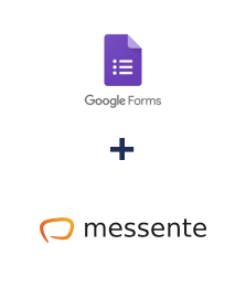 Einbindung von Google Forms und Messente