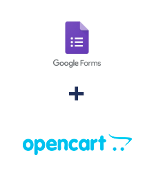 Einbindung von Google Forms und Opencart