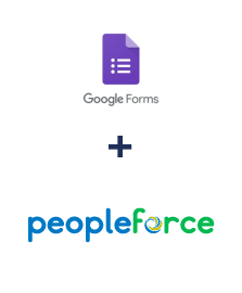 Einbindung von Google Forms und PeopleForce