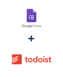 Einbindung von Google Forms und Todoist
