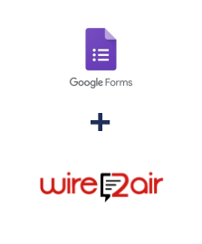 Einbindung von Google Forms und Wire2Air