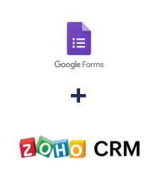 Einbindung von Google Forms und ZOHO CRM