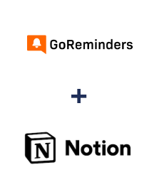 Einbindung von GoReminders und Notion