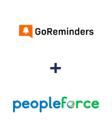 Einbindung von GoReminders und PeopleForce