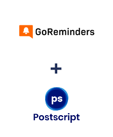Einbindung von GoReminders und Postscript