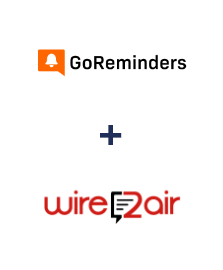 Einbindung von GoReminders und Wire2Air